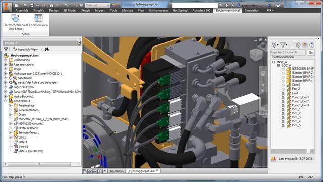Electromechanical (Inventor & AutoCAD Electrical) смотреть онлайн