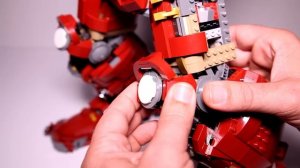 Lego Marvel 76210 Hulkbuster Speed Build with 76206 Iron Man Figure