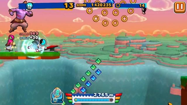 Sonic Runners - Shadow the Hedgehog Gameplay (1080p/60fps) смотреть онлайн
