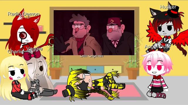 Hazbin Hotel reacts to Bill Cipher смотреть онлайн