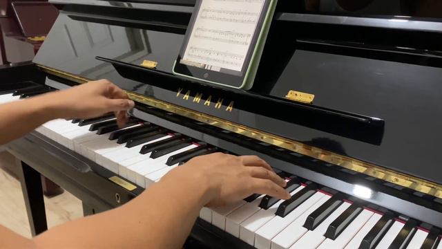 Yamaha U3H upright piano video demo смотреть онлайн