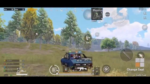 BEST GAMEPLAY PUBGMOBILE | GRAFFITI PRANK | RANDOM SQUAD | Pubg Mobile смотреть онлайн