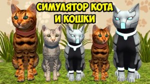 Симулятор КОТА и КОШКИПобеда супер БОСС cat sim (кат сим)