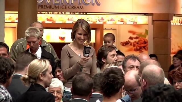 Paul Potts Singt La Prima Volta Für Flashmob In Oberhausen