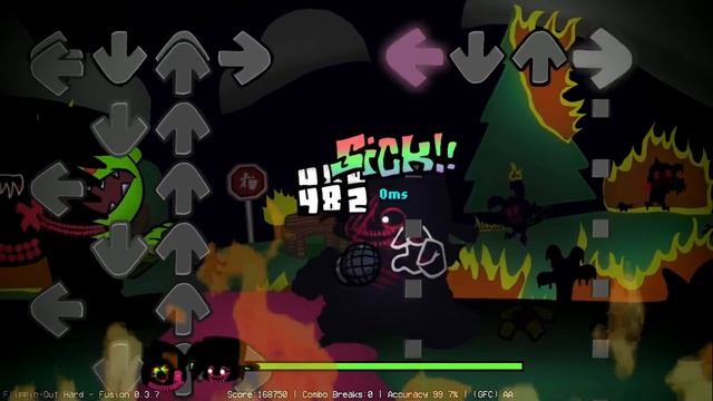 FRIDAY NIGHT FUNKIN Mod Corrupted Boyfriend VS Flippy Day 4