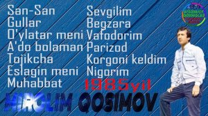 Mirolim Qosimov-1985yil mart oyida yozilgan qoshiqlari.39 yil oldin | Миролим Косимов-1985 кушиклар