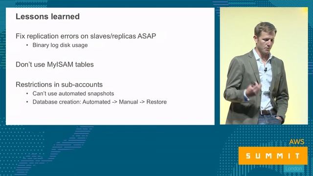 AWS Summit Series 2017: London - Deep Dive on Amazon Relational Database Service (Amazon RDS) смотреть онлайн