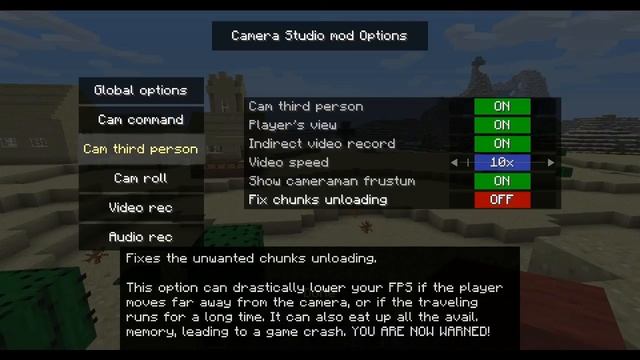 [1.5.2] Minecraft Моды - Camera Studio