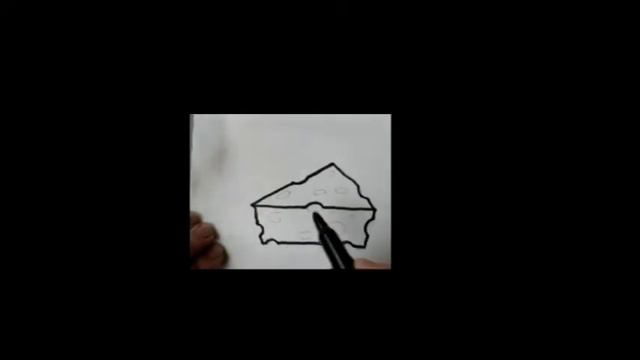 Как нарисовать сыр, легко и просто смотреть онлайн