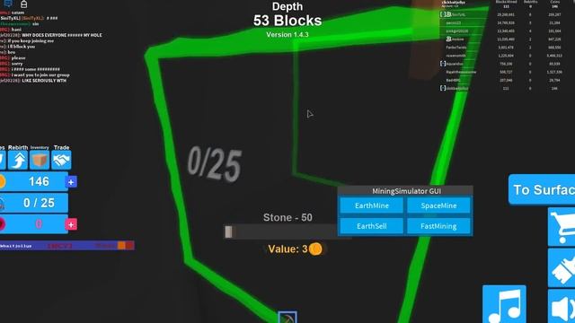 Roblox Exploiting #84 - ROBLOX MINING SIMULATOR INFINITE MONEY HACK смотреть онлайн