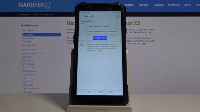 How to Turn On Night Mode in ULEFONE Armor X5 – Eye Protection Mode смотреть онлайн