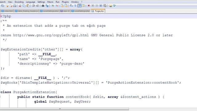 Create a purge tab in Media Wiki смотреть онлайн