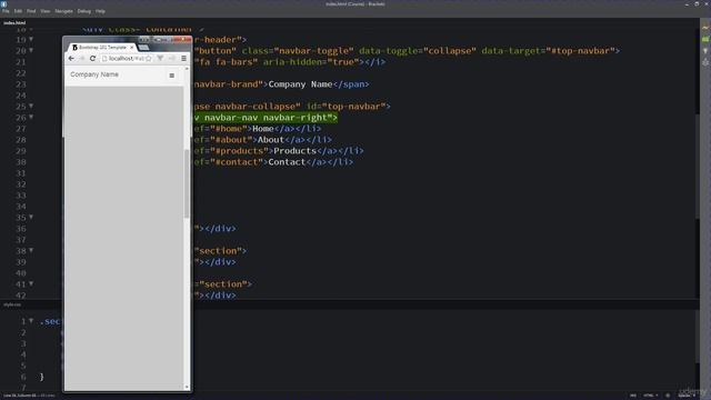 191 navbar with bootstrap easy смотреть онлайн