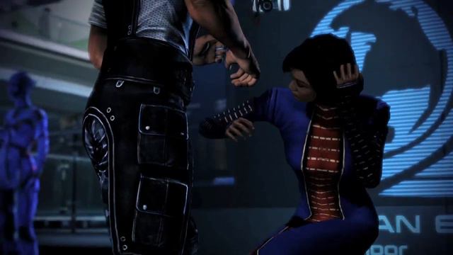 Mass Effect 3 - Shepard hits a reporter смотреть онлайн