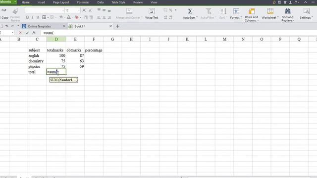 how to make result in WPS Spreadsheet OR EXCEL смотреть онлайн