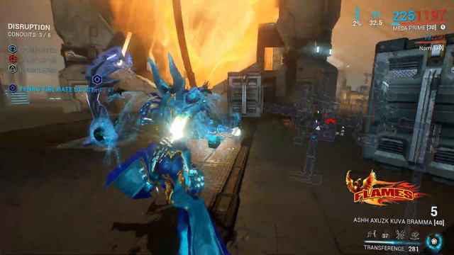 Warframe Thebe (Jupiter) Mission Disruption level 50-60 смотреть онлайн