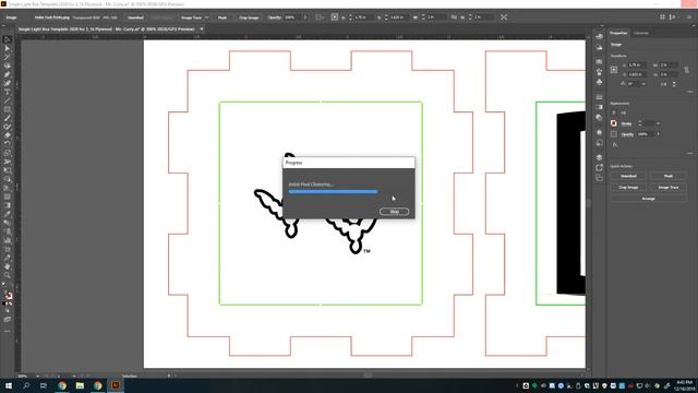 Creating A Silhouette For The Lightbox Project - Adobe Illustrator