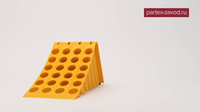 Противооткатный упор 200мм Partex для грузовика смотреть онлайн