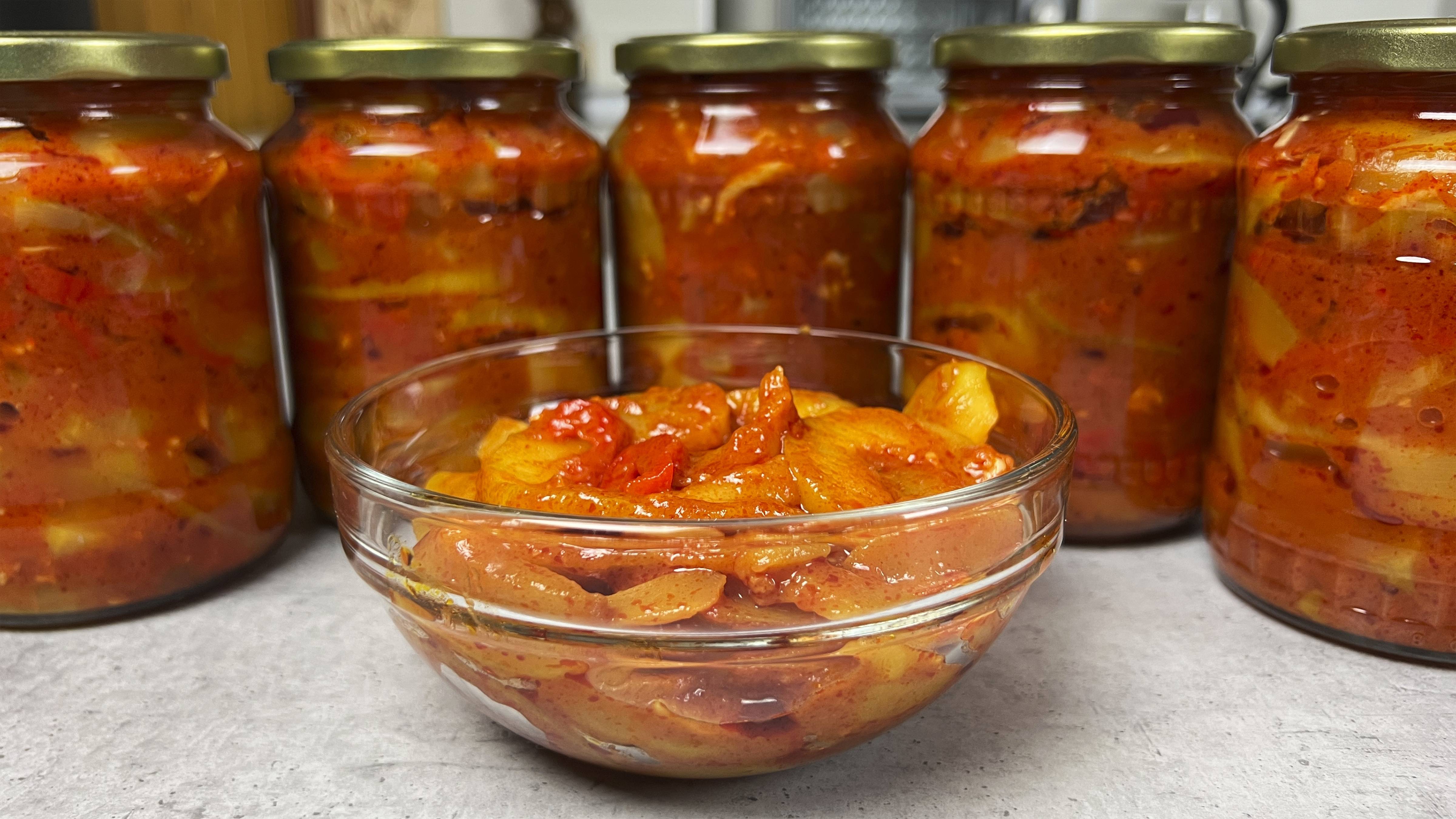 Повторяю каждый год: лучший рецепт салата из кабачков Тещин язык (никакой стерилизации) смотреть онлайн