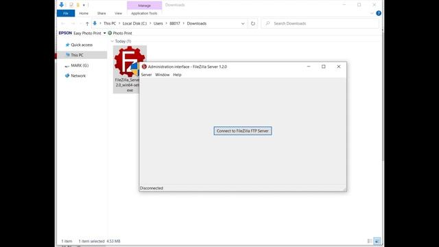 How to Install and Configure FileZilla Server for Windows - 1st Video (old Administration Interface смотреть онлайн