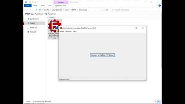 How to Install and Configure FileZilla Server for Windows - 1st Video (old Administration Interface