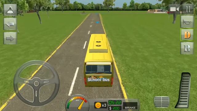 School Bus Driver 3D Simulator - Android GamePlay #1 (1080p) смотреть онлайн