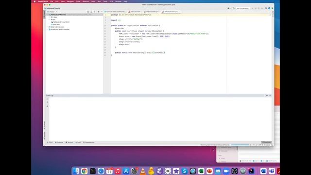 Setting Up a JavaFX Project in IntelliJ (from scratch) смотреть онлайн