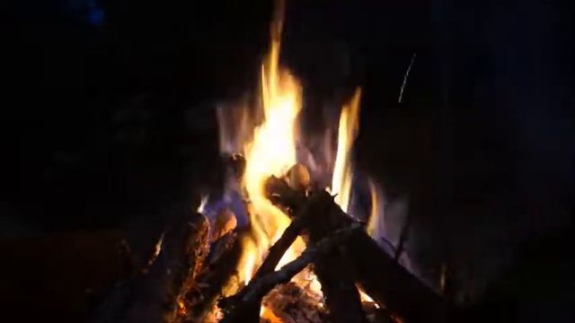 Горящий огонь. Расслабляющая музыка. / Burning fire. Relaxing Music. смотреть онлайн