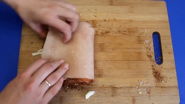 Рецепт приготовления сала с чесноком и специями в мультиварке VITEK VT-4214 R смотреть онлайн