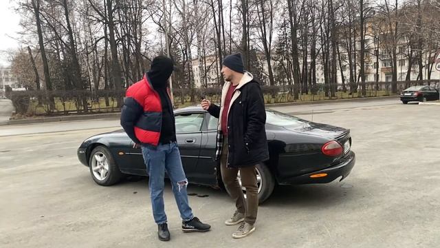 Обноски миллионеров)) Ягуар XKR. 363 лошади на заднем приводе! смотреть онлайн