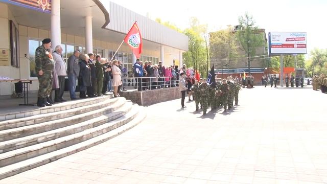 2014 05 09 - Парад юнармейских отрядов (Лобня) смотреть онлайн