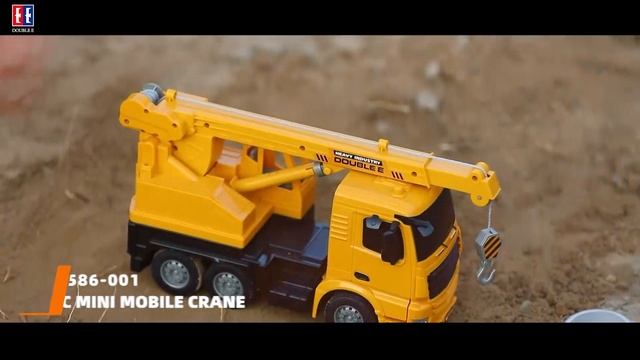 Double E Toys RC construction equipment fleet смотреть онлайн