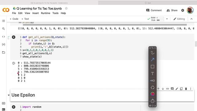 Tic Tac Toe (Reinforcement Learning) смотреть онлайн