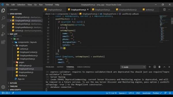 React js Update records useState | MERN Development (Mongo db, Express, React, Node Js) Lec-21