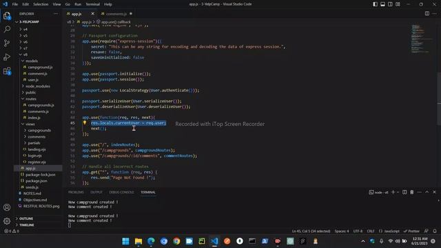 Node Js Tutorial | 22-User And Comment Association смотреть онлайн