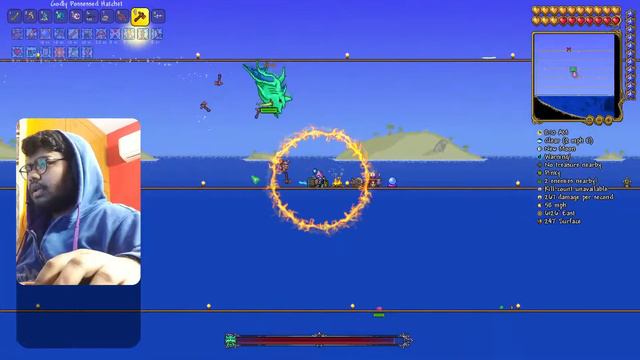 Some Duke Fishron Action | Terraria India #interactivestream смотреть онлайн