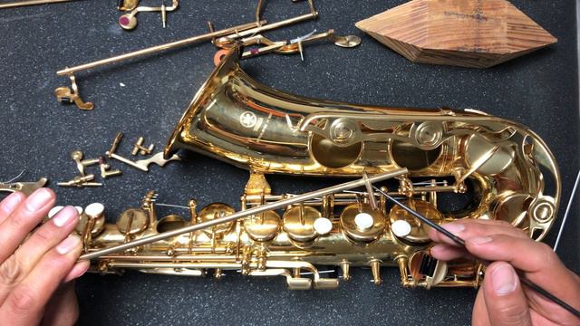 색소폰조립하기 2편 - saxophone assemble yas-275 смотреть онлайн