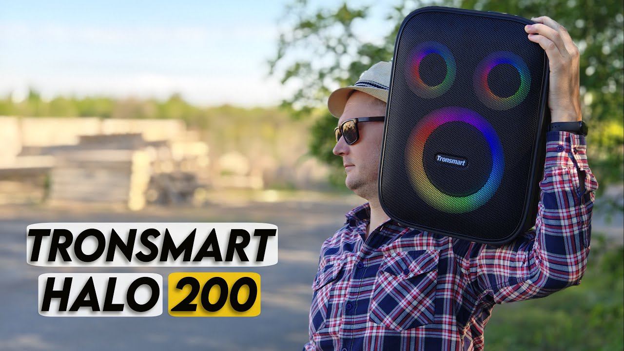 Обзор Tronsmart Halo 200 - Звук | Караоке Тест смотреть онлайн