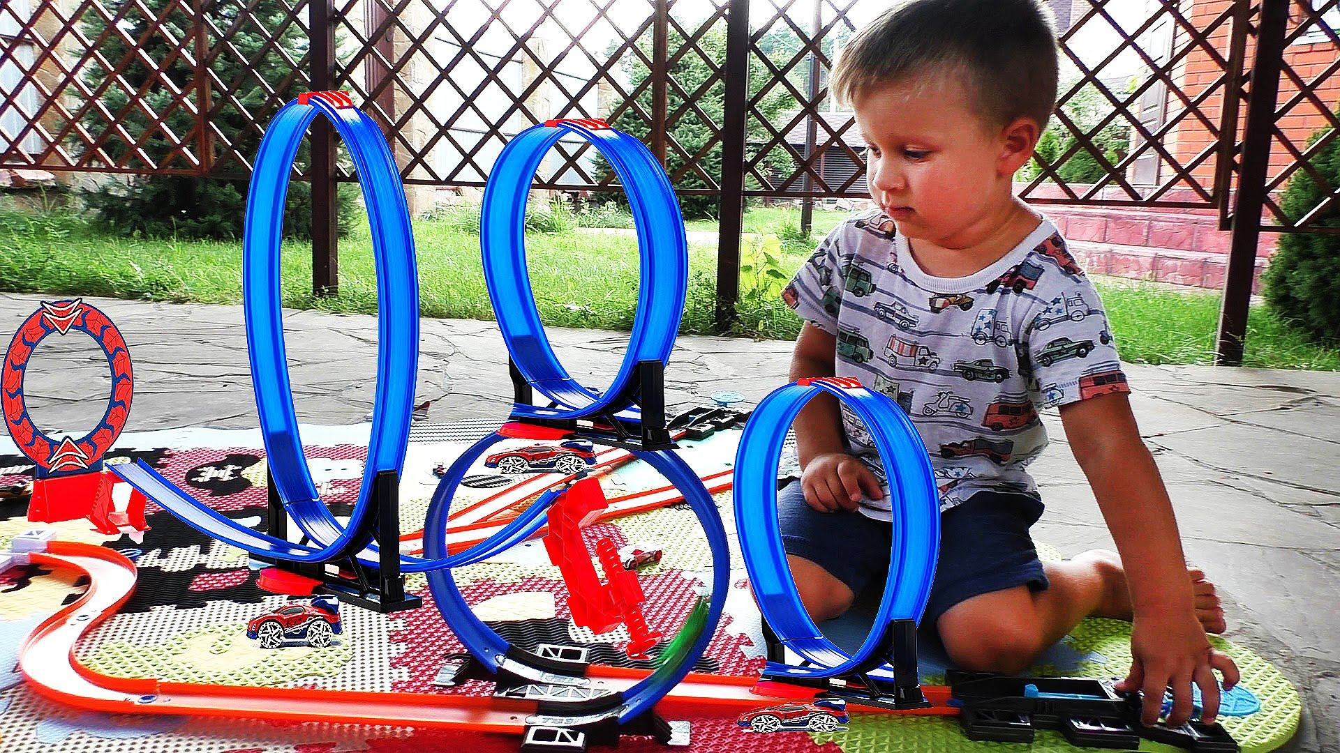 ★ Машинки ХОТ ВИЛС Трек СТРОИТЕЛЬ ТРЕКОВ Hot Wheels Сars for Boys Hot Wheels про Машинки для Детей смотреть онлайн