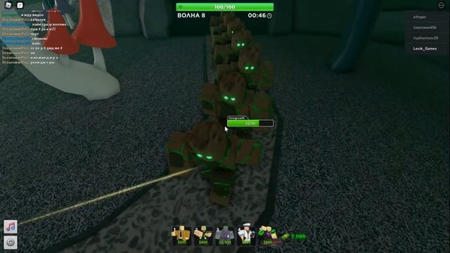 Подписчики помогают Ночью в Tower Defense Simulator Роблокс Товер Дефенс симулятор смотреть онлайн
