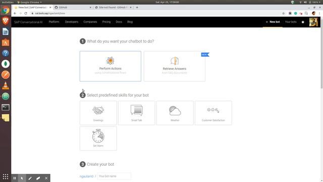 SAP AI Chatbot + Github Pages - Video 1 смотреть онлайн