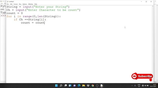 #01 Program to count a character number of times appears in an entered String смотреть онлайн