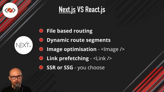 Next.js 101 - Next.js vs React.js смотреть онлайн