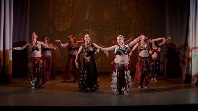 Sirin Tribe: choreography by Maria Levitan "Balkan dance" @ TRIBAL UNIVERSE 2017 смотреть онлайн