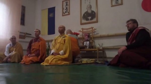 Дзюнсей Терасава в Мелитополе 27 03 2016 лекция