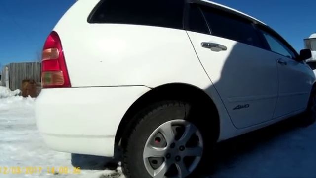 ПРОСТАВКИ + УСИЛЕННЫЕ ПРУЖИНЫ !  Тойота Королла Филдер ( Toyota Corolla Fielder )