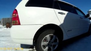 ПРОСТАВКИ + УСИЛЕННЫЕ ПРУЖИНЫ !  Тойота Королла Филдер ( Toyota Corolla Fielder )