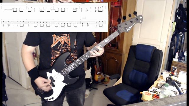 Alice In Chains - Heaven Beside You -- Bass Cover + Tabs (Harley Benton PB-20 SBK) смотреть онлайн