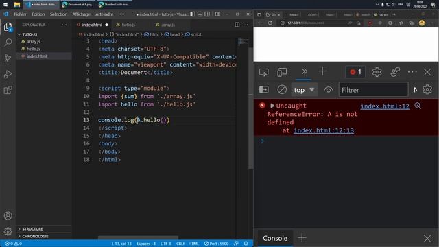 Apprendre le JavaScript : Les modules смотреть онлайн