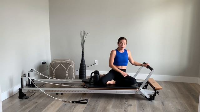 Pilates Reformer Workout | Full Body | Intermediate Level смотреть онлайн